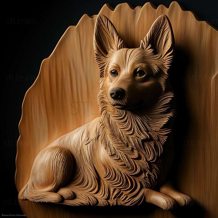 3D model Icelandic dog (STL)